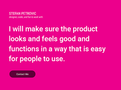 Splash Screen Concept business card card homepage landing onepage page portfolio quote splash