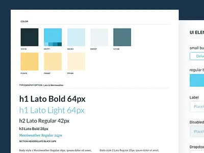 Styleguide app brand design patterns styleguide ui