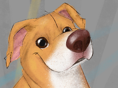 #adoptadoodle Project-Charlie- Huntington, NY adopt dont shop adoptadoodle project animals character design cute dog kid lit art procreate puppy rescue