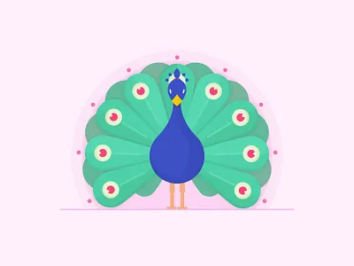 Peacock bird peacock