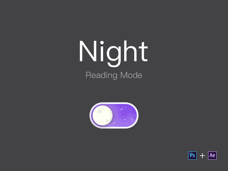 Switch Ani 2x animation blue cloud day icon mode moon night reading sky sun switch