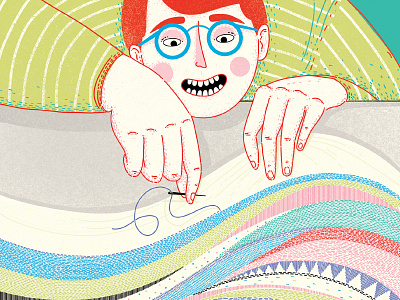 Dealing with Small Details editorial illustration magazine plansponsor