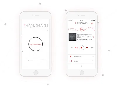 Mamonaku - iOS preview #01 ios mamonaku