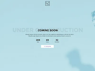 Coming Soon coming soon franco theme wordpress