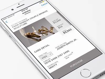 002 DailyUI - Credit Card Checkout 002 challenge checkout dailyui mobile purchase sketch sketchapp ui user ux