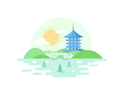 Xihu 西湖 bridge hangzhou lake spolt sun xihu