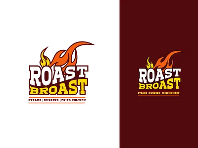 Roast Broast - Restaurant Brand design logo ramesh