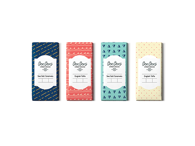 Chocolate Bar Packaging branding candy chocolate hand drawn logo packaging