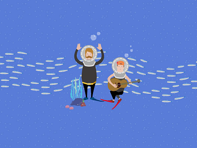 Music in the ocean app cosmic paul fish flap kids music ocean scuba summer
