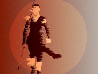 Rey desert illustration illustrator jakku jedi photoshop rey sand star wars sun