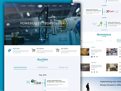 Webpage Design clean e commerce flat homepage icons layout minimal ui web webdesign webpage website