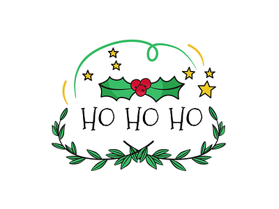 Christmas Titles abstract animation deer design facebook flat holiday icon illustration logo opener shape