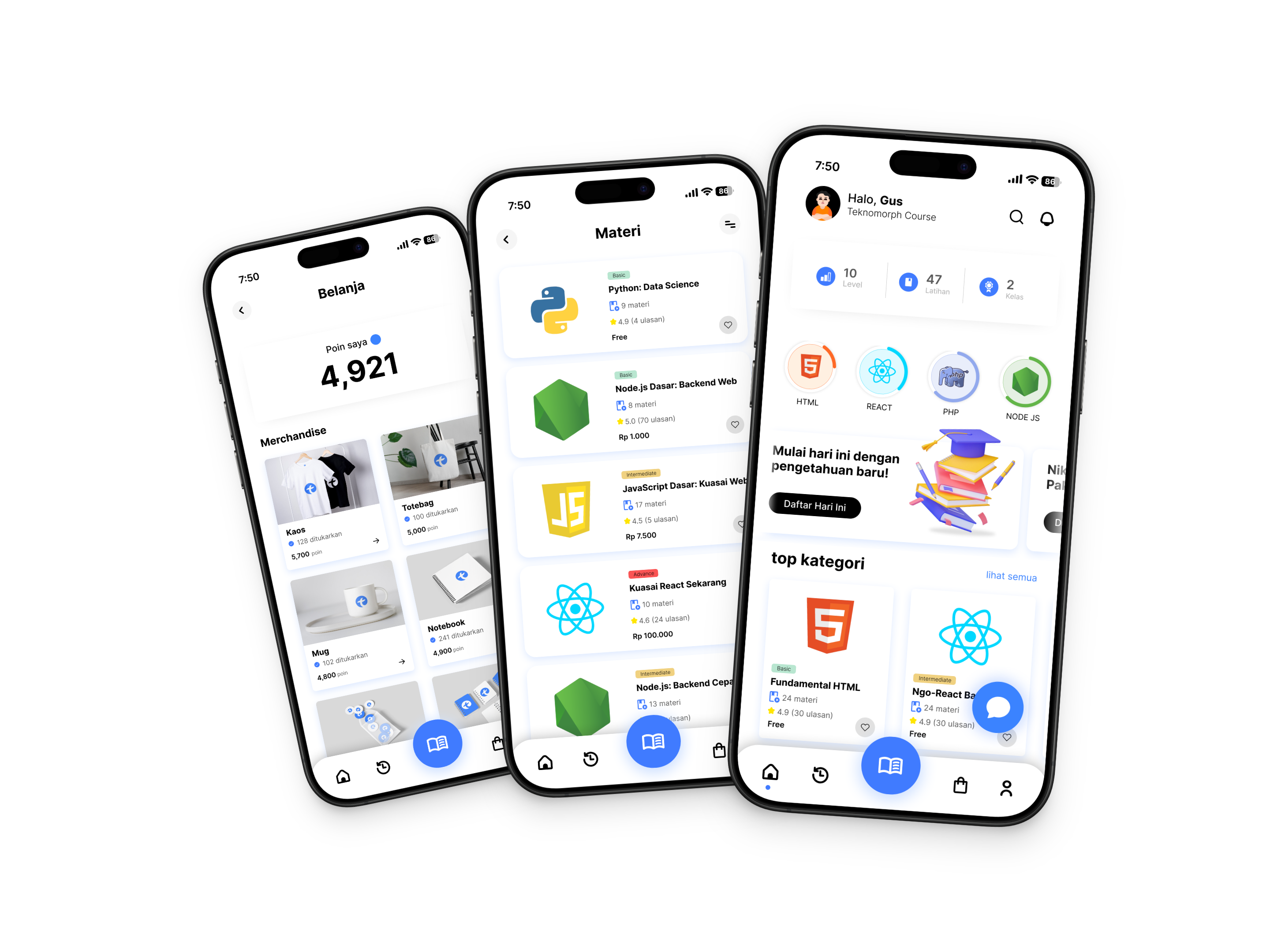 Teknomorph - UI/UX Design app design ui ux
