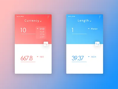Unit Converter android app colors converter currency data exchange ios length unit value