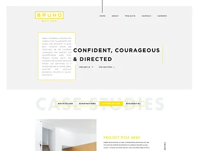 Rejected landing page design :( clean design exploded grid home landing minimal page rejected type typography web