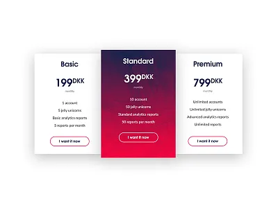Price Box app button clean gradient minimal minimalistic sexy typography ui ux web