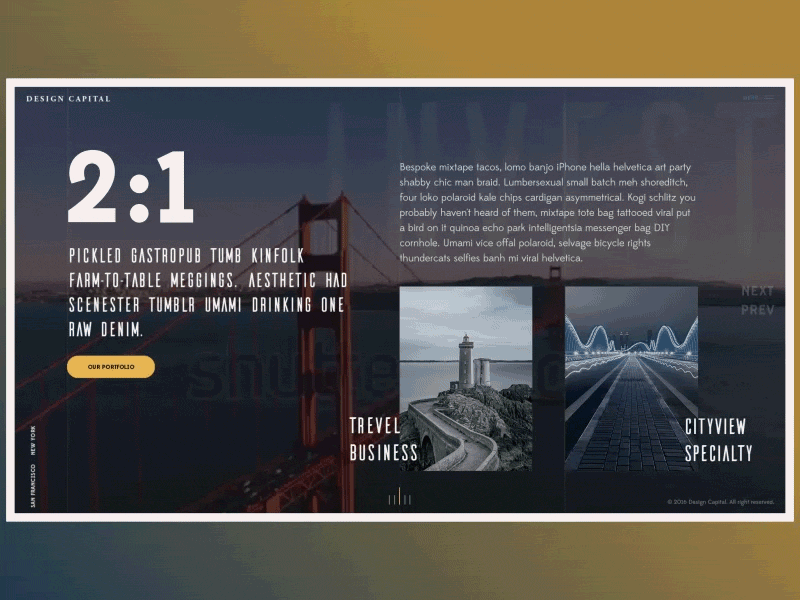 Website landing animation animation business cool flat icons interactive landing scroll site stylish web