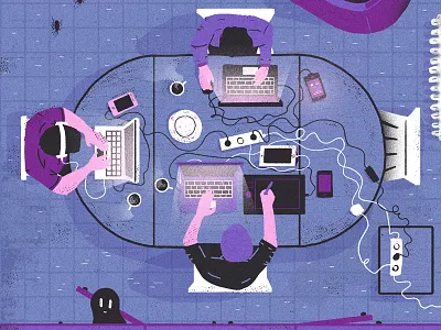 Scenes from Brescia computer home office modern life work