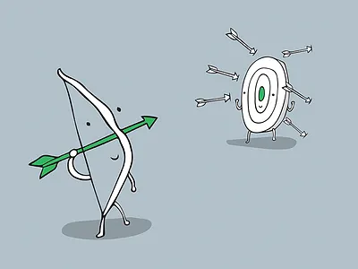 Experimenting with fun doodling for Vend! characters hand drawn illustration vend