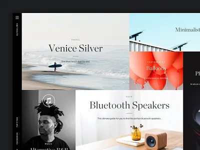 Magazine / Blog Template blog grid magazine photography portfolio wordpress