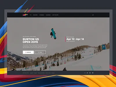 Red Bull TV: Calendar blue calendar live platform red redbull streaming tv white