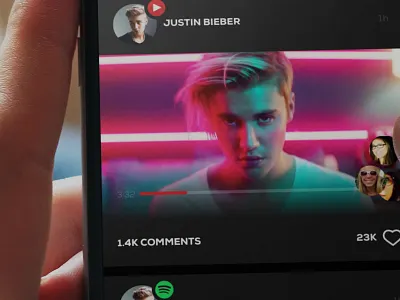 Bkstg android app apple beiber ios justin music ui