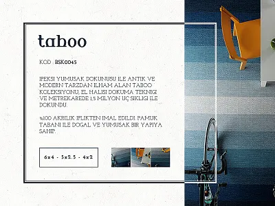 Empera carpet design mobile store ui web