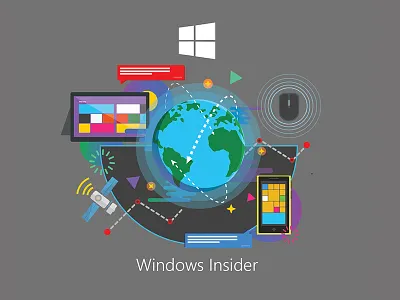 Windows Insider t-shirt Design concept 1 microsoft t shirt tech windows