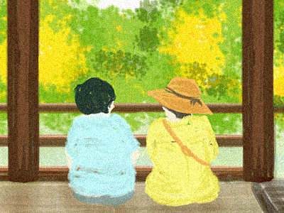 Summer&Winter illustration