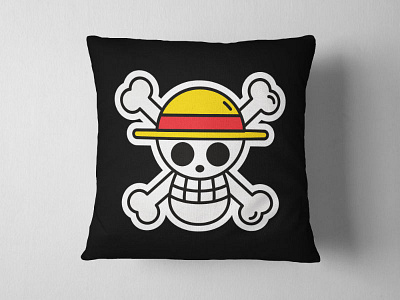 One Piece - Monkey D. Luffy anime buy character design icon illustration line art luffy one piece pirate vector