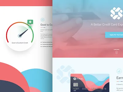 Final Card Is Finally Here! app landing marketing page product retina site web website