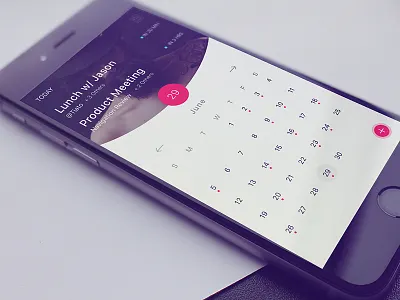 Calendar app calendar cx ios minimal mobile ui ux