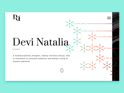 Portfolio Homepage Revamp agency branding clean designer home indonesia landing personal portfolio singapore