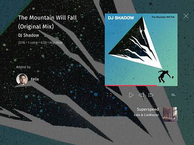 Fullscreen Party Mode fullscreen mode music party player queue room