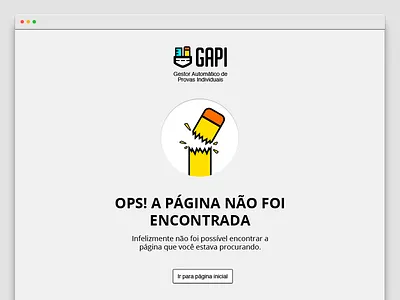 GAPI 404 Error 404 education error illustration not found