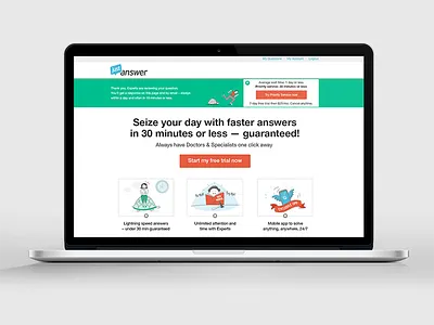 JustAnswer Membership illustration landing page membership