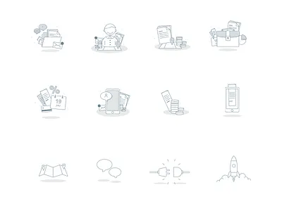 Illustration sheet app illustration ui