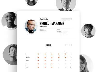 Wirki Landing Page landing minimal ui white