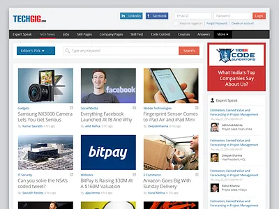 News (Archive 2014) news technology