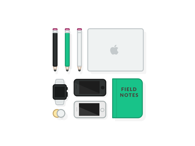 Illustrations for my portfolio design illustrations portfolio website