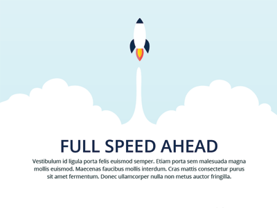 Rocket Landing Page landing page microsite psd mockup web design