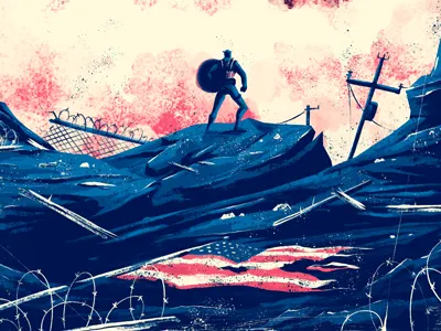 Hail Hydra! 4th america art captain fan art hail hydra illustration july poster print superhero