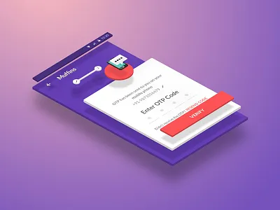 Elevation Material Design elevation login material design mobile muffin otp pin ui ux welcome