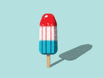 Happy 4th background illustration popsicle redwhiteblue summer texture wallpaper woodgrain