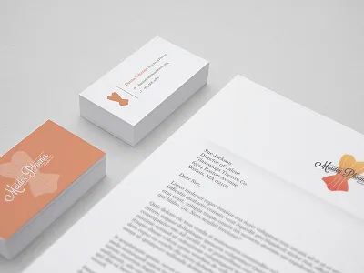 Maiden Phoenix Stationary branded collateral business card cards letterhead stationary