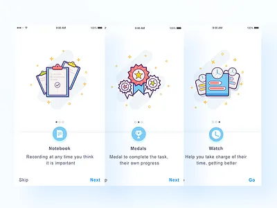 Simple Guide page design