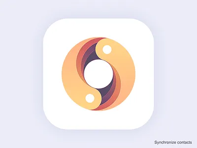 Backup contacts app data icon illustration ios iphone ui