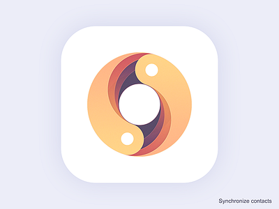 Backup contacts app data icon illustration ios iphone ui