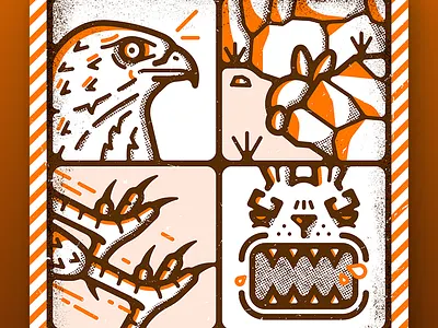 Lunch Time character design enisaurus freelance hire icon illustration london vector