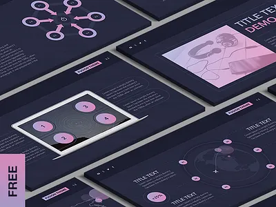 Free Keynote template: Fusion business download free freebies key keynote marketing minimal presentation report startup template